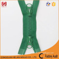 Good quality double side plastic two ways open end zippers for jacket